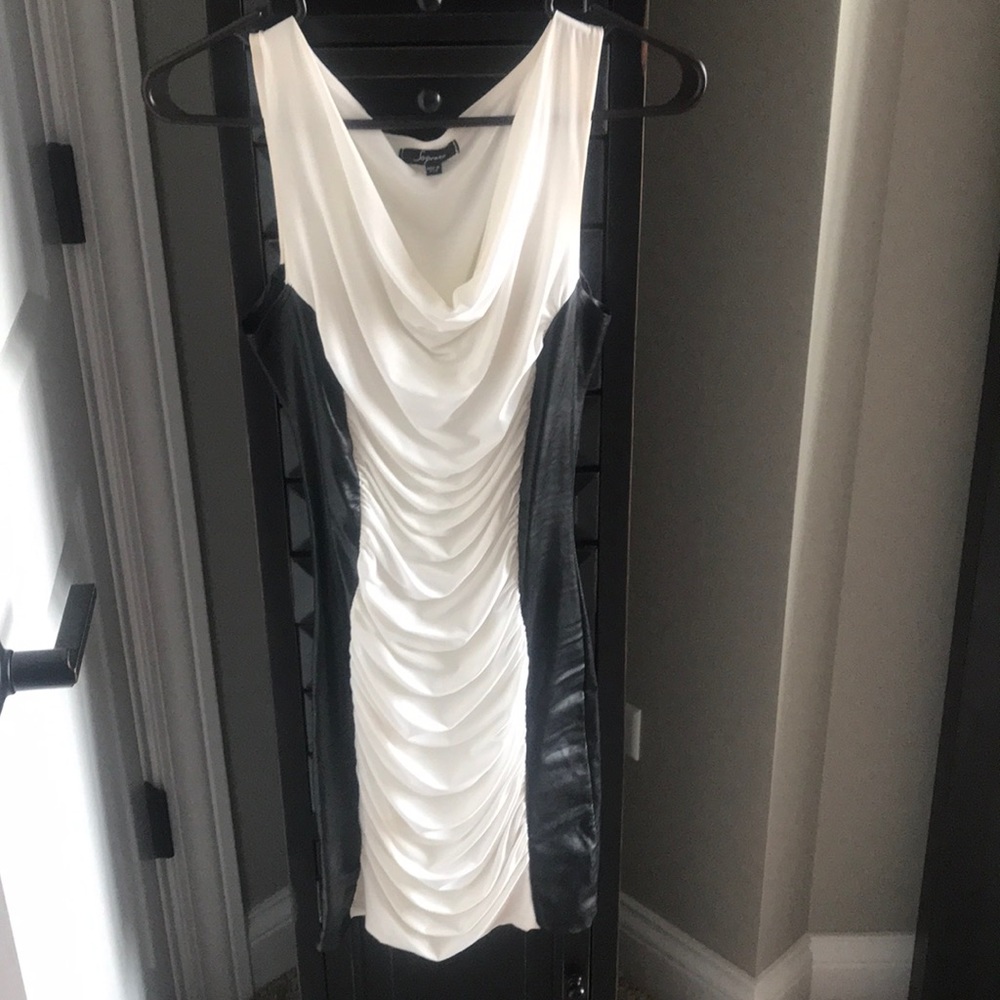 Black and white dress